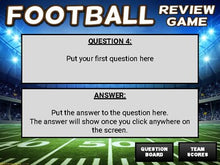 Load image into Gallery viewer, Football: Interactive Review Game (Editable on Google Slides) - Roombop