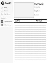 Load image into Gallery viewer, Spotify Song Album Template (Editable on Google Slides) - Roombop