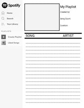 Load image into Gallery viewer, Spotify Song Album Template (Editable on Google Slides) - Roombop