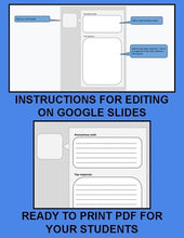 Load image into Gallery viewer, Tumblr Ask a Question Template (Editable on Google Slides) - Roombop