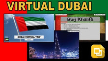 Load image into Gallery viewer, Dubai Virtual Country Trip (Editable in Google Slides) - Roombop