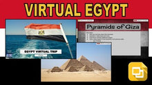 Load image into Gallery viewer, Egypt Virtual Country Trip (Editable in Google Slides) - Roombop