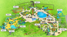Load image into Gallery viewer, Virtual Theme Park Tour (Editable in Google Slides) - Roombop