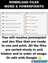 Load image into Gallery viewer, Computer Environment and Systems Mini Unit- Computer Science - Roombop