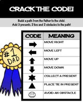 Load image into Gallery viewer, Fathers Day June | Kindergarten Unplugged / Digital Coding - Roombop