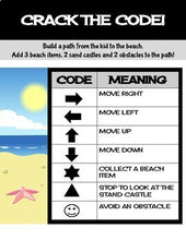 Load image into Gallery viewer, The Beach August | Kindergarten Unplugged / Digital Coding - Roombop