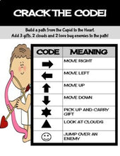 Load image into Gallery viewer, Cupid February | Kindergarten Unplugged / Digital Coding - Roombop