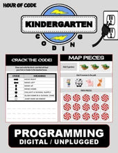 Load image into Gallery viewer, Gingerbread December | Kindergarten Unplugged / Digital Coding - Roombop