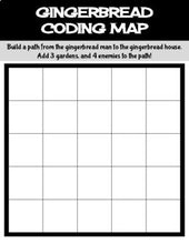 Load image into Gallery viewer, Gingerbread December | Kindergarten Unplugged / Digital Coding - Roombop