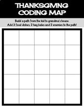Load image into Gallery viewer, Thanksgiving November | Kindergarten Unplugged / Digital Coding - Roombop