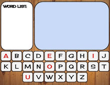 Load image into Gallery viewer, Digital Letter Tiles For Google Slides | Kindergarten Distance Learning - Roombop