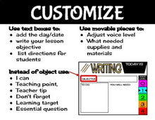 Load image into Gallery viewer, Assignment Slides | Edit in Google Slides | Distance Learning Slides - Roombop