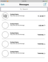Load image into Gallery viewer, iMessage Template (Editable on Google Slides) - Roombop