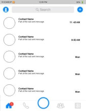 Load image into Gallery viewer, Facebook Messenger Template (Editable on Google Slides) - Roombop