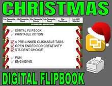 Load image into Gallery viewer, Christmas Digital Flipbook - Google Slides