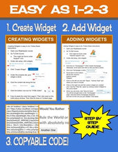 Load image into Gallery viewer, Would You Rather - Brightspace Custom Widget