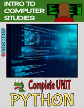 Load image into Gallery viewer, Python: Intro To Programming Unit - Intro To Computer Studies