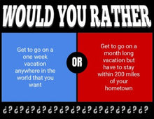 Load image into Gallery viewer, August Digital & Printable Would You Rather (Google Slides)