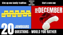 Load image into Gallery viewer, December Would You Rather JamBoard