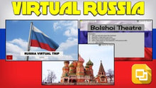 Load image into Gallery viewer, Russia Virtual Country Trip (Editable in Google Slides)