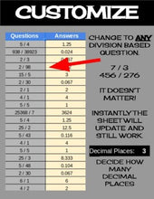 Load image into Gallery viewer, Ocean Animals - Digital Pixel Art, Magic Reveal - DIVISION - Google Sheets