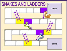 Load image into Gallery viewer, Snakes & Ladders: Sight Words (Editable in Google Slides)