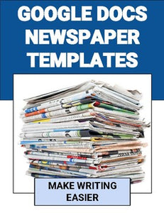 Newspaper Templates (Two Different Styles) - Roombop