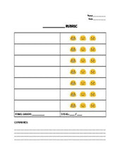 Load image into Gallery viewer, Emoji Rubric Template Editable in Google Docs - Roombop
