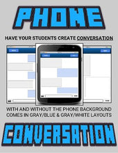 Load image into Gallery viewer, Phone Texting: Students Create Text Conversations - Roombop