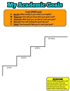 My Academic Goal (Worksheet) - Roombop