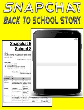 Snapchat Back To School Story - Roombop