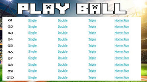 Baseball Review (Google Slides Game Template) - Roombop