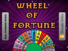 Load image into Gallery viewer, Wheel of Fortune (Google Slides Game Template) - Roombop