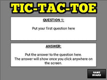 Load image into Gallery viewer, Tic Tac Toe Review (Google Slides Game Template) - Roombop