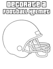Load image into Gallery viewer, Decorate a football helmet - Roombop