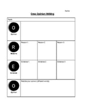 Load image into Gallery viewer, Oreo Opinion Writing Graphic Organizer (Editable in Google Docs) - Roombop