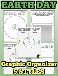 Earth Day Graphic Organizer - Roombop