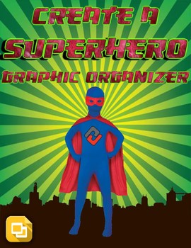 Create a Superhero Graphic Organizer (Editable in Google Slides) - Roombop
