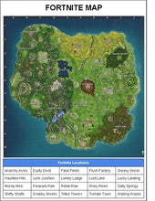 Load image into Gallery viewer, Fortnite Location Writing Booklet - Roombop