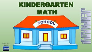 Kindergarten Math Jeopardy (Google Slides) - Roombop