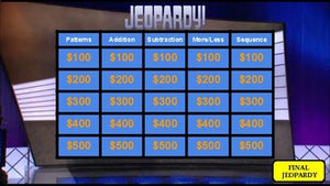 Kindergarten Math Jeopardy (Google Slides) - Roombop