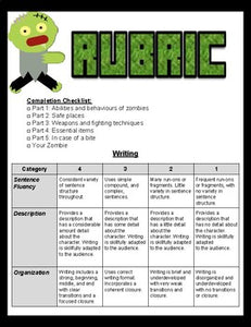 Zombie Survival Guide Assignment (Editable in Google Slides) - Roombop