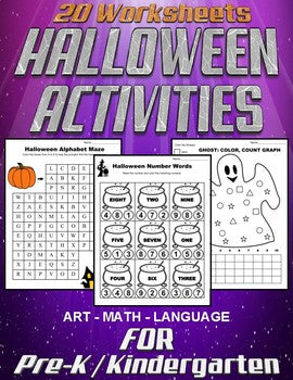 Pre-K / Kindergarten Halloween Activities - Roombop