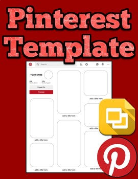 Pinterest Template (Editable on Google Slides) - Roombop