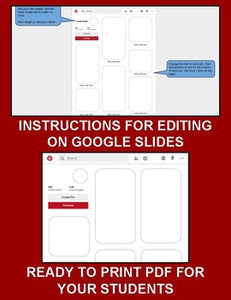 Pinterest Template (Editable on Google Slides) - Roombop