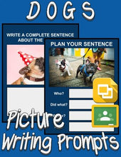 Load image into Gallery viewer, Dogs Picture Prompt Writing (Google Classroom) - Roombop