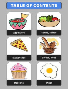 Cookbook Template (Editable in Google Slides) Distance Learning - Roombop