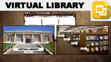 Load image into Gallery viewer, Virtual Library (Editable in Google Slides) Distance Learning - Roombop