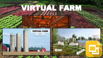Virtual Farm (Editable in Google Slides) Distance Learning - Roombop