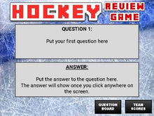 Load image into Gallery viewer, Hockey: Interactive Review Game (Editable on Google Slides) - Roombop